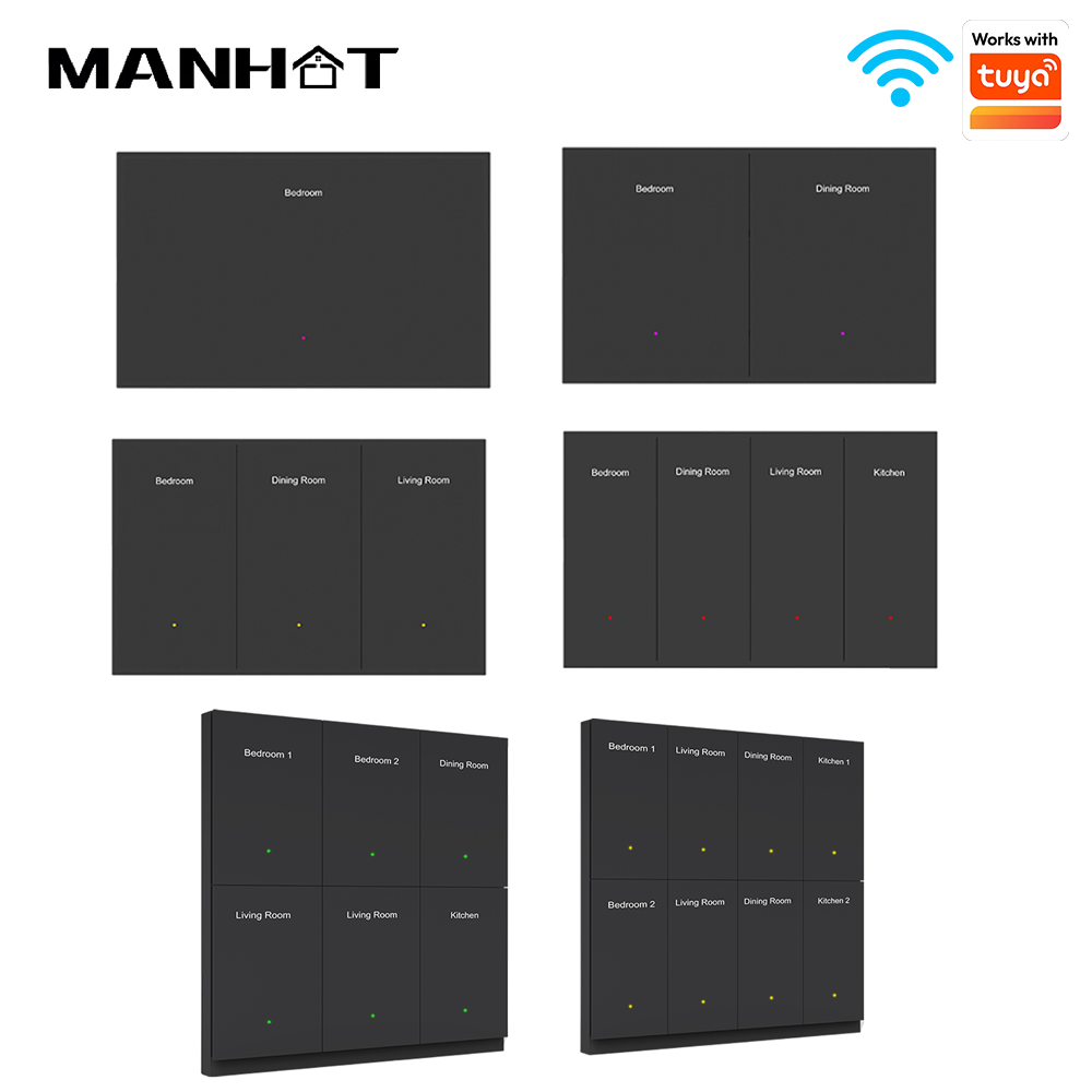 Smart Light Switch Wifi - Manhot WIFI Inteligentny Przełącznik DIY z