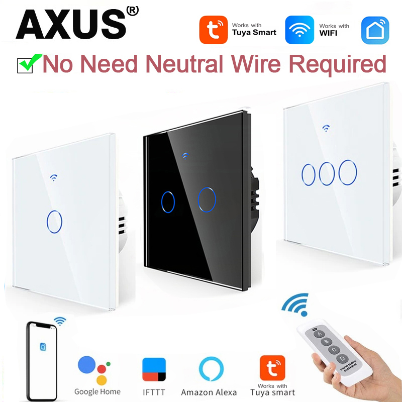 Smart Light Switch Wifi - Inteligentne włączniki światła AXUS EU WiFi,