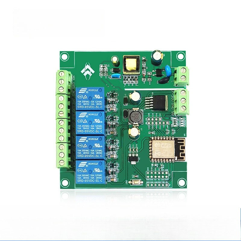 Esp8266 Relay Module - Płytka przekaźników AC/DC Esp8266 Wifi Czterokanałowy