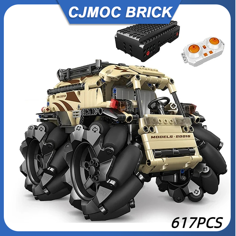 Stem Robotics Kit - MOLD KING 20016, techniczny pojazd terenowy,