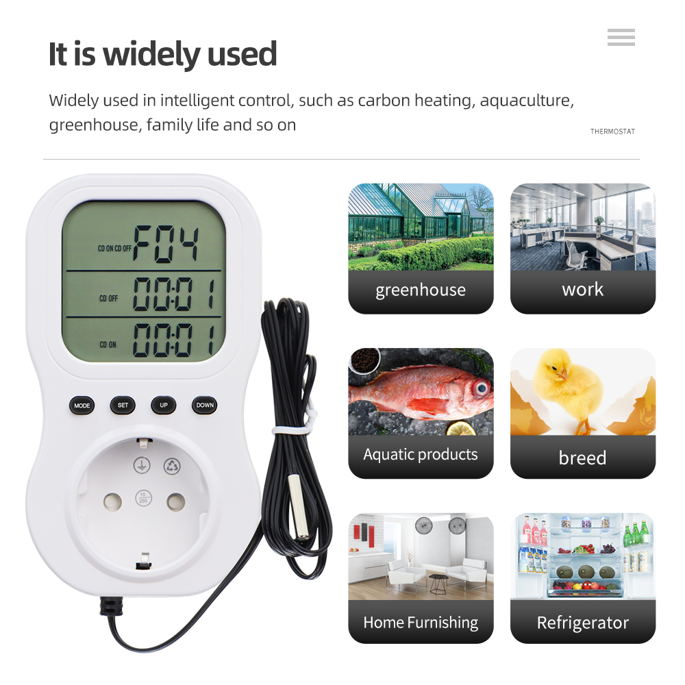 Inteligentny termostat z wyświ – Wifi Thermostat recenzja i cena