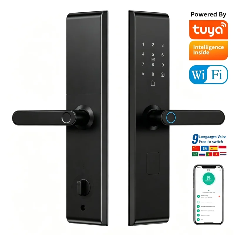 Inteligentny elektroniczny zam – Smart Door Lock Wifi recenzja i cena