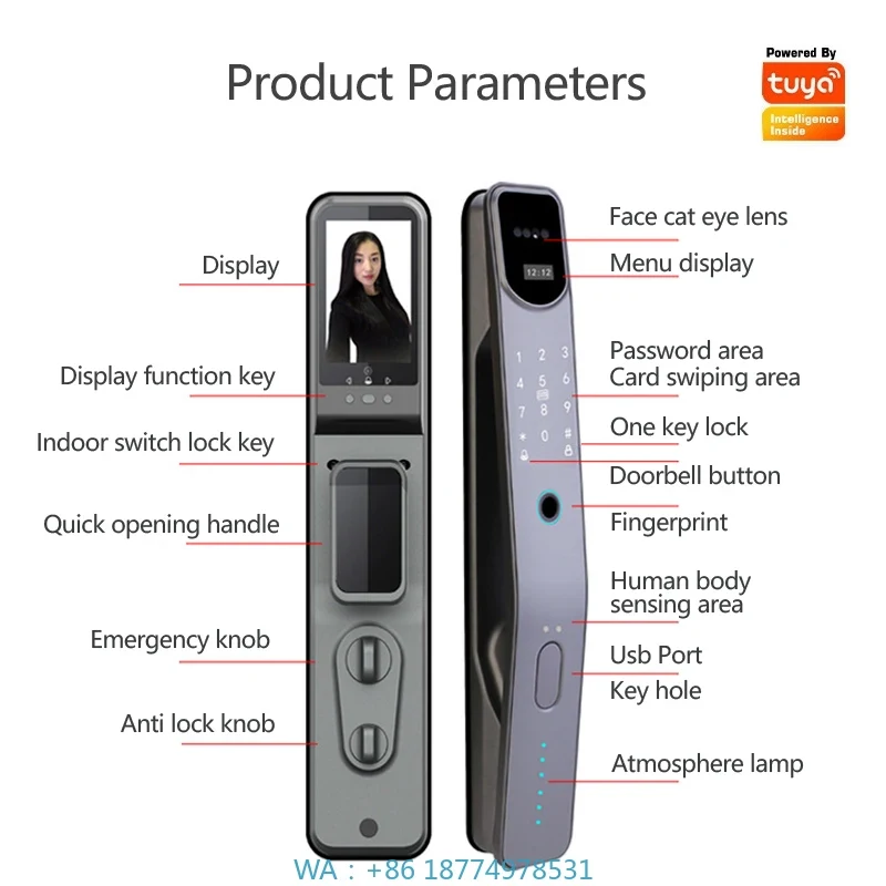 Inteligentny zamek do drzwi z  – Smart Door Lock Wifi recenzja i cena