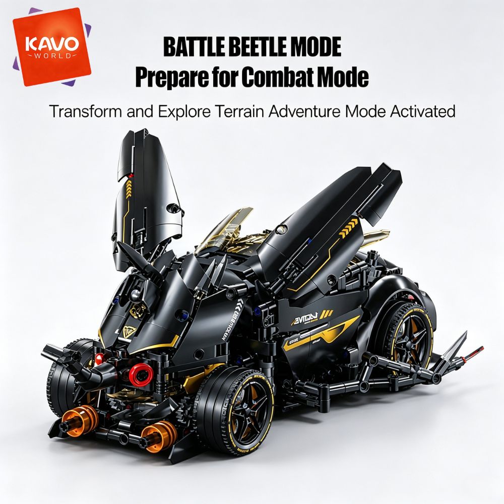 KAVOWORLD 1248 elementów, kloc – Stem Robotics Kit recenzja i cena