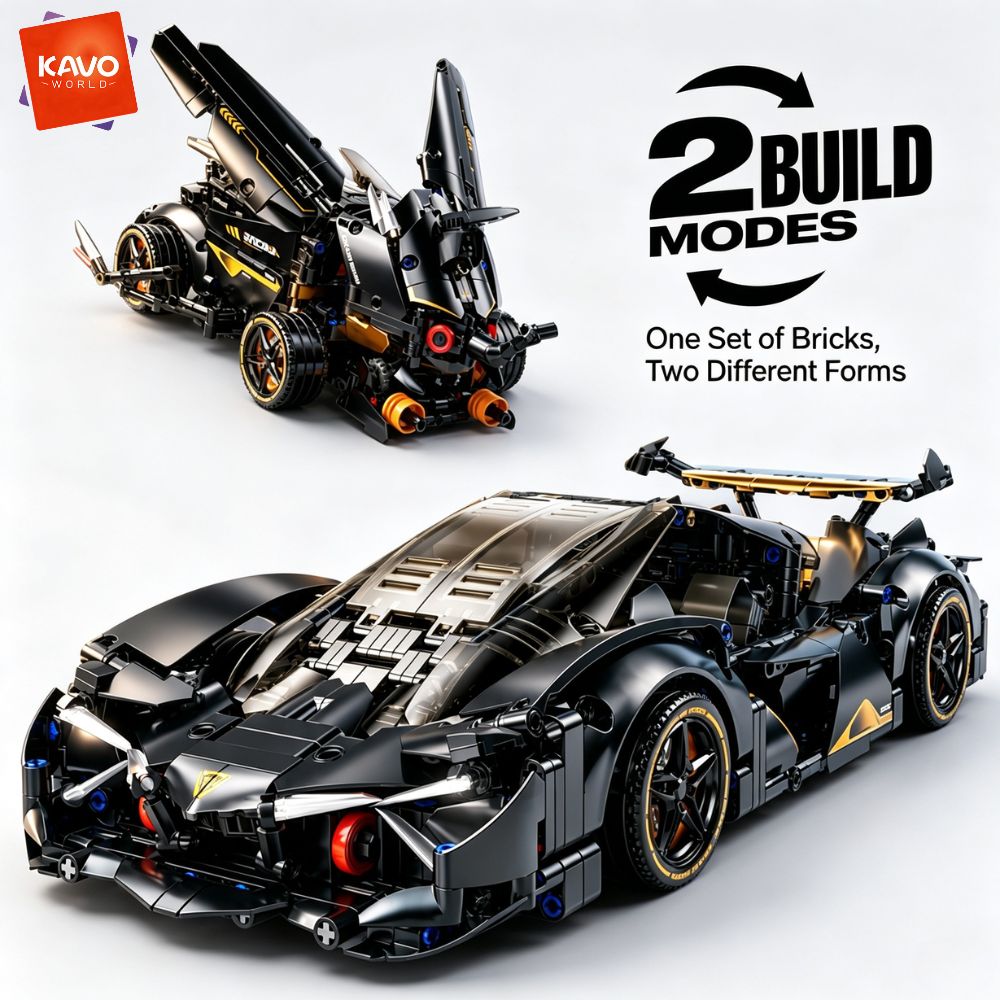 KAVOWORLD 1248 elementów, kloc – Stem Robotics Kit recenzja i cena