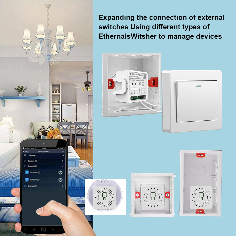 Inteligentny przełącznik WiFi  – Smart Light Switch Wifi recenzja i cena