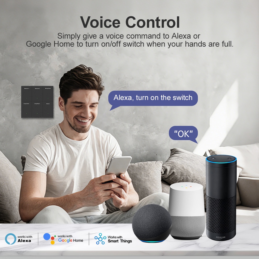 Manhot WIFI Inteligentny Przeł – Smart Light Switch Wifi recenzja i cena