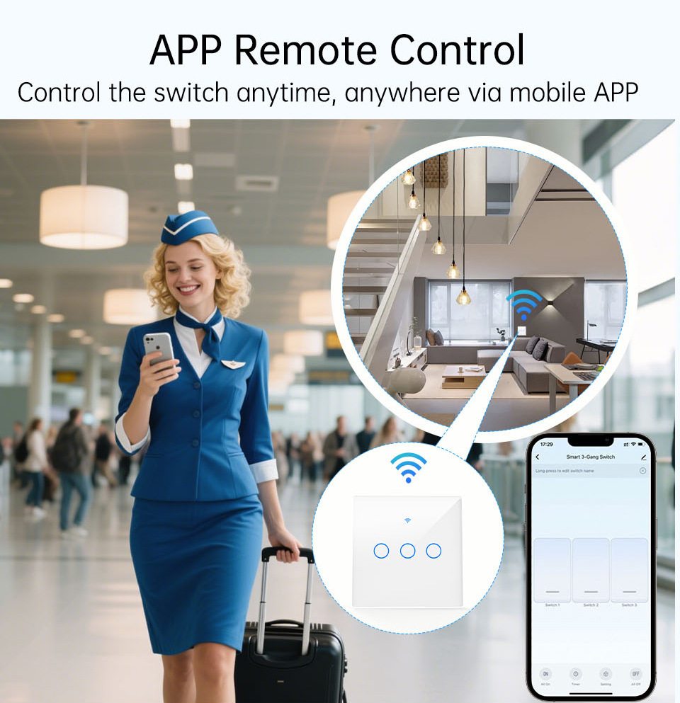 Inteligentny włącznik dotykowy – Smart Light Switch Wifi recenzja i cena