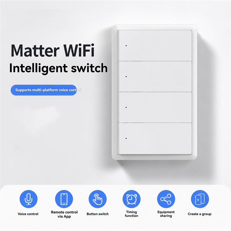 AAAN - Sterowany głosem Tuya W – Smart Light Switch Wifi recenzja i cena