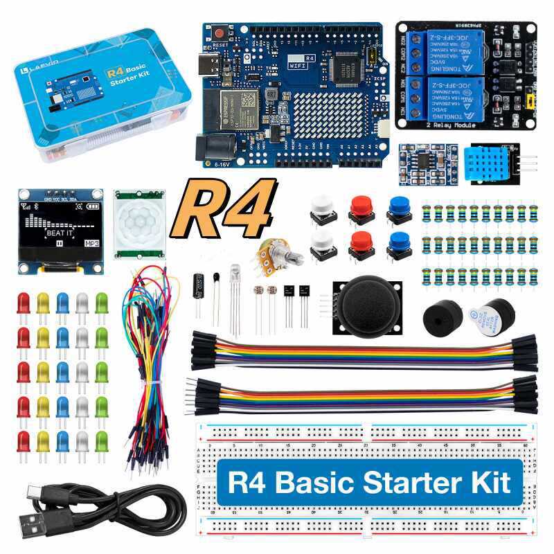 Zestaw startowy UNO R4 z obsłu – Electronics Project Kit recenzja i cena