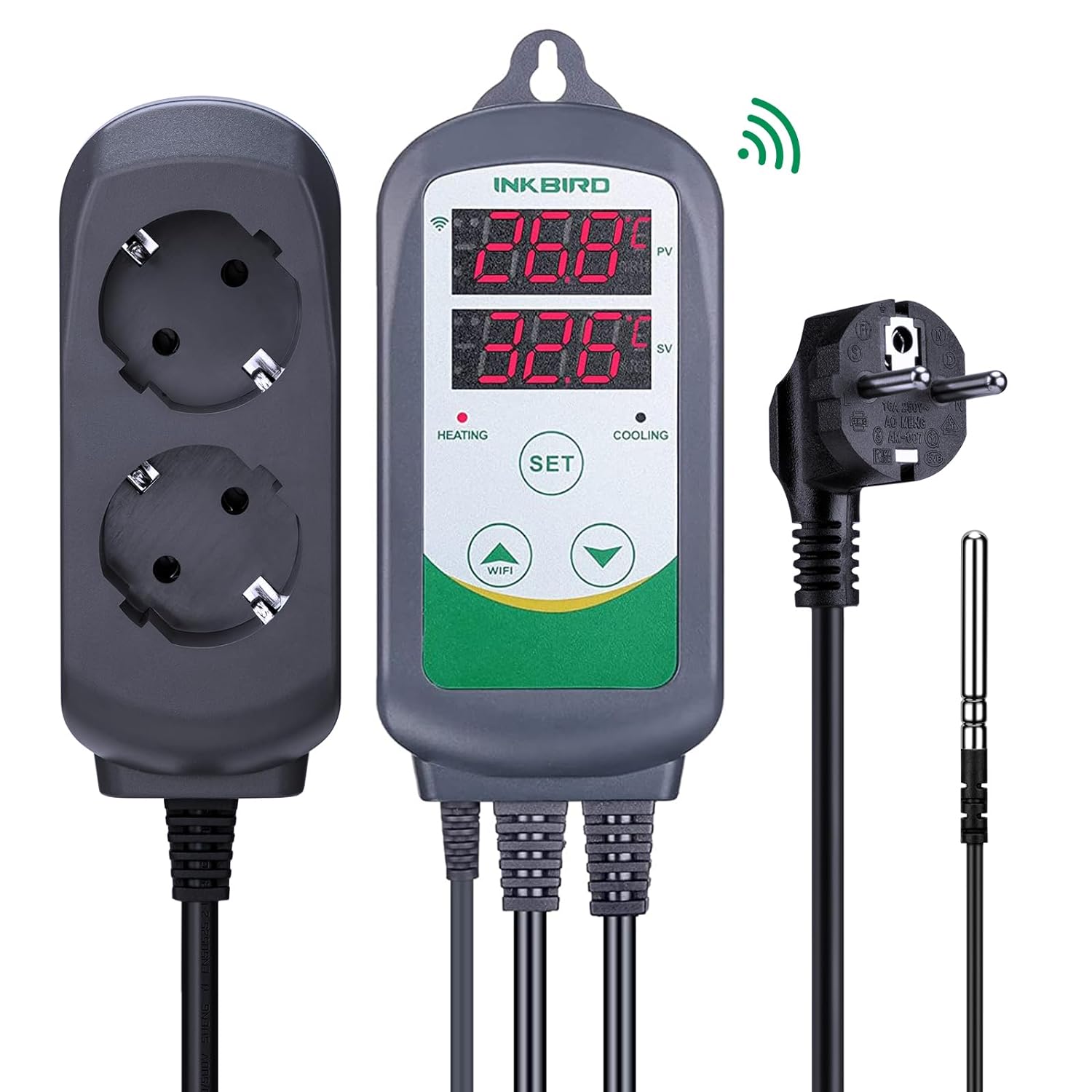 INKBIRD ITC-308-WiFi cyfrowy r – Wifi Thermostat recenzja i cena