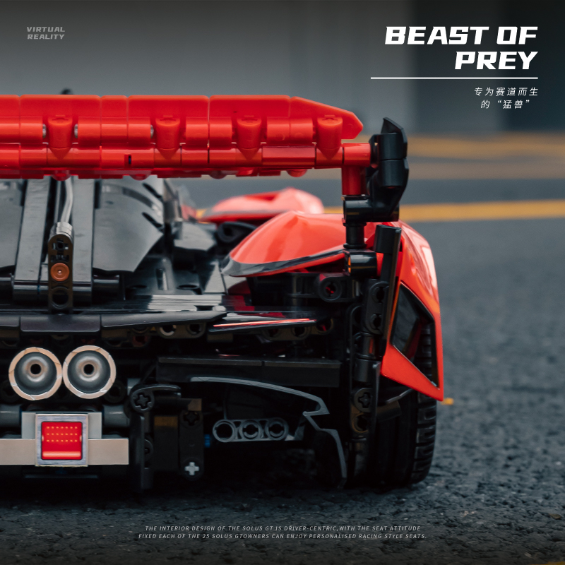 Technic 1:10 MOC McLaren SOLUS – Stem Robotics Kit recenzja i cena