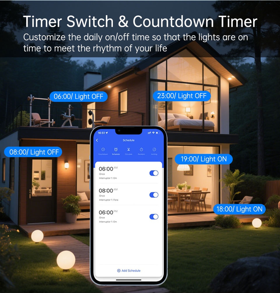 1 2 3 4 Gang WiFi RF 433mhz Do – Smart Light Switch Wifi recenzja i cena