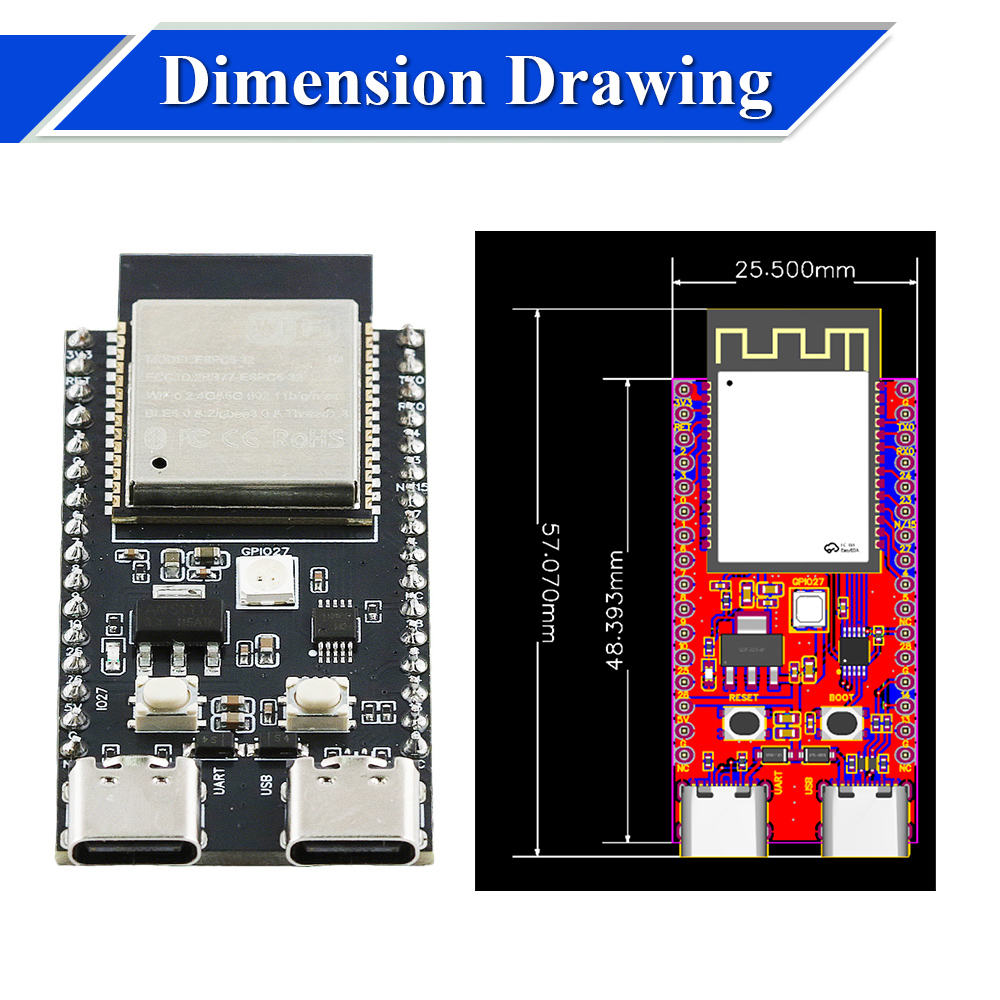 Płytka rozwojowa ESP32-C5-DevK – Esp32 Smart Home Kit recenzja i cena