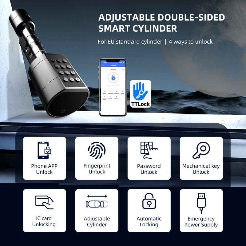Inteligentny zamki do drzwi w  – Smart Door Lock Wifi recenzja i cena