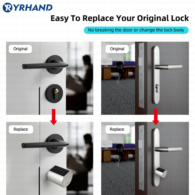 Inteligentny zamki do drzwi w  – Smart Door Lock Wifi recenzja i cena
