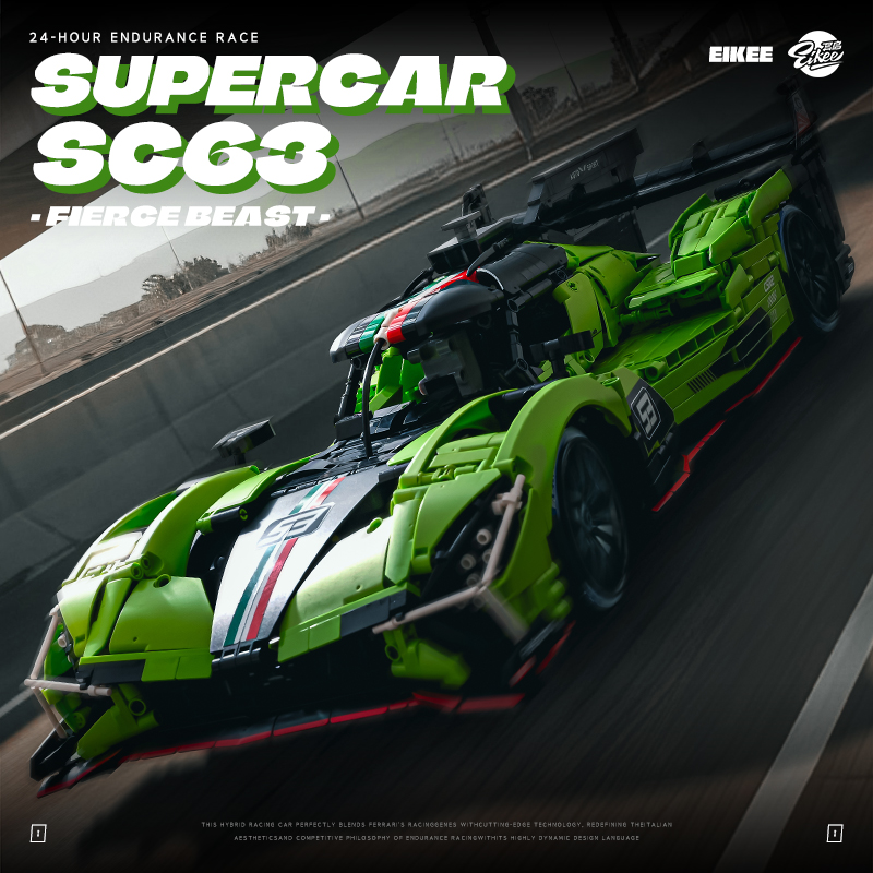 MOC Lamborghini SC63 – zestaw  – Stem Robotics Kit recenzja i cena