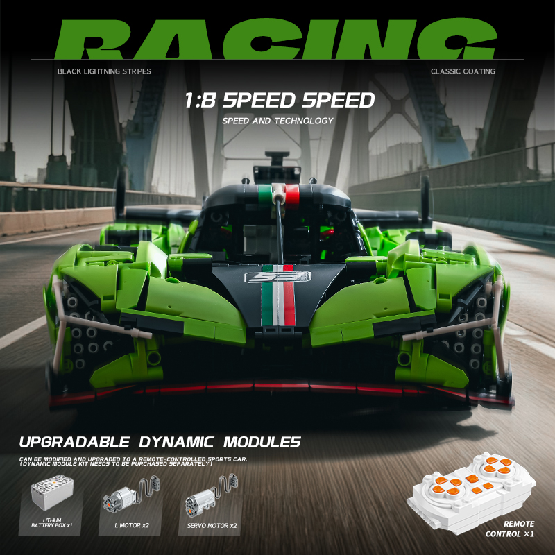 MOC Lamborghini SC63 – zestaw  – Stem Robotics Kit recenzja i cena