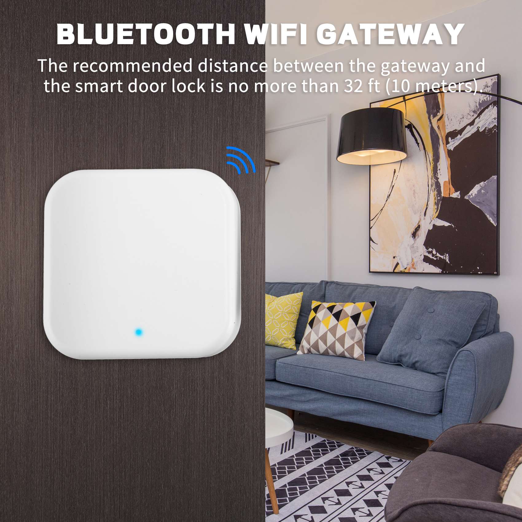Bramka Bluetooth Wifi z czytni – Smart Door Lock Wifi recenzja i cena