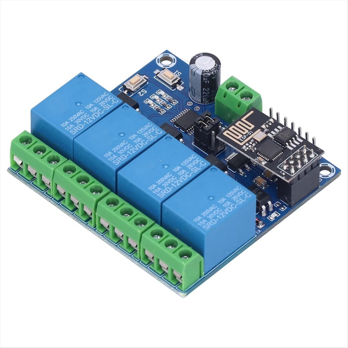Super Wyprzedaż 4-kanałowy Bez – Esp8266 Relay Module recenzja i cena