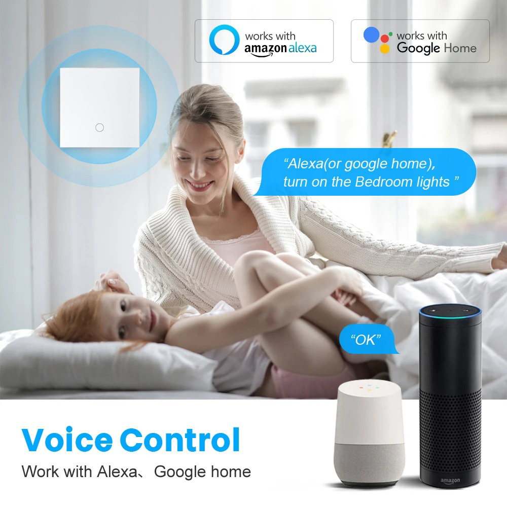 RKHK 1/2/3/4 Gang WiFi Intelig – Smart Light Switch Wifi recenzja i cena