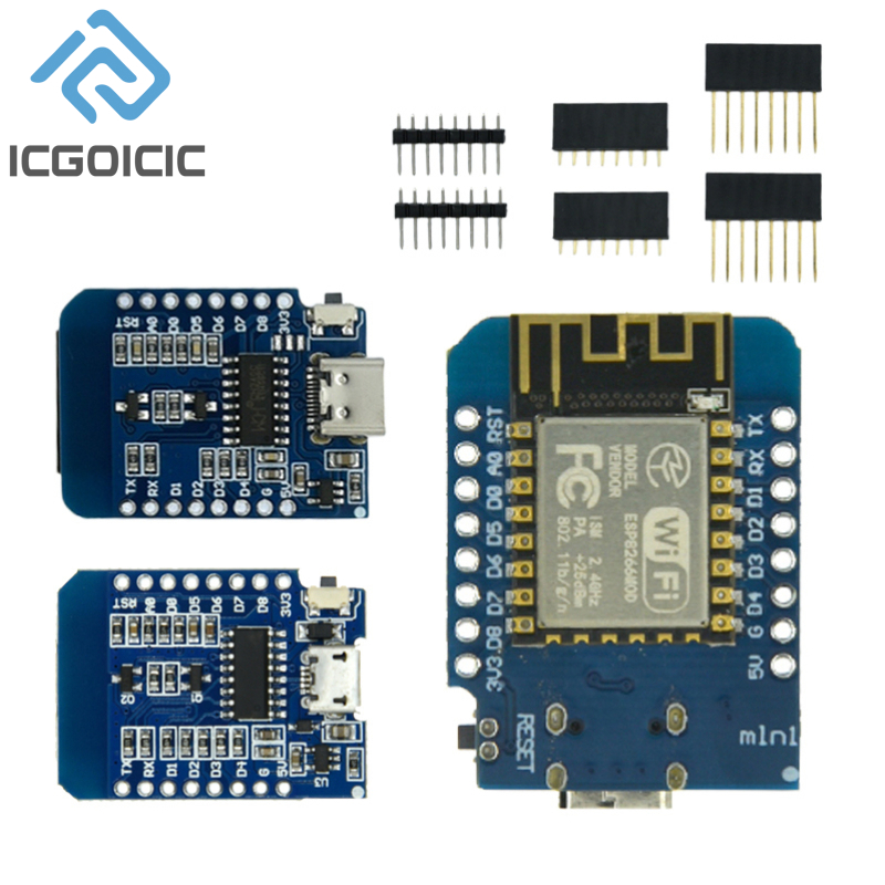 D1 Mini-Mini NodeMcu 4M bajtów – Esp8266 Relay Module recenzja i cena