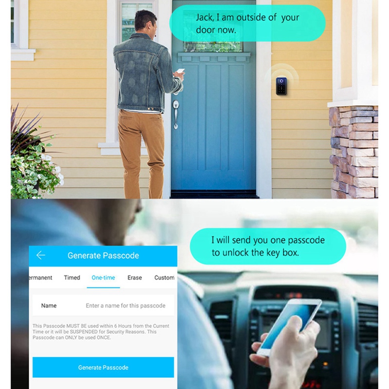 【Hot Cake】10X inteligentny zam – Smart Door Lock Wifi recenzja i cena