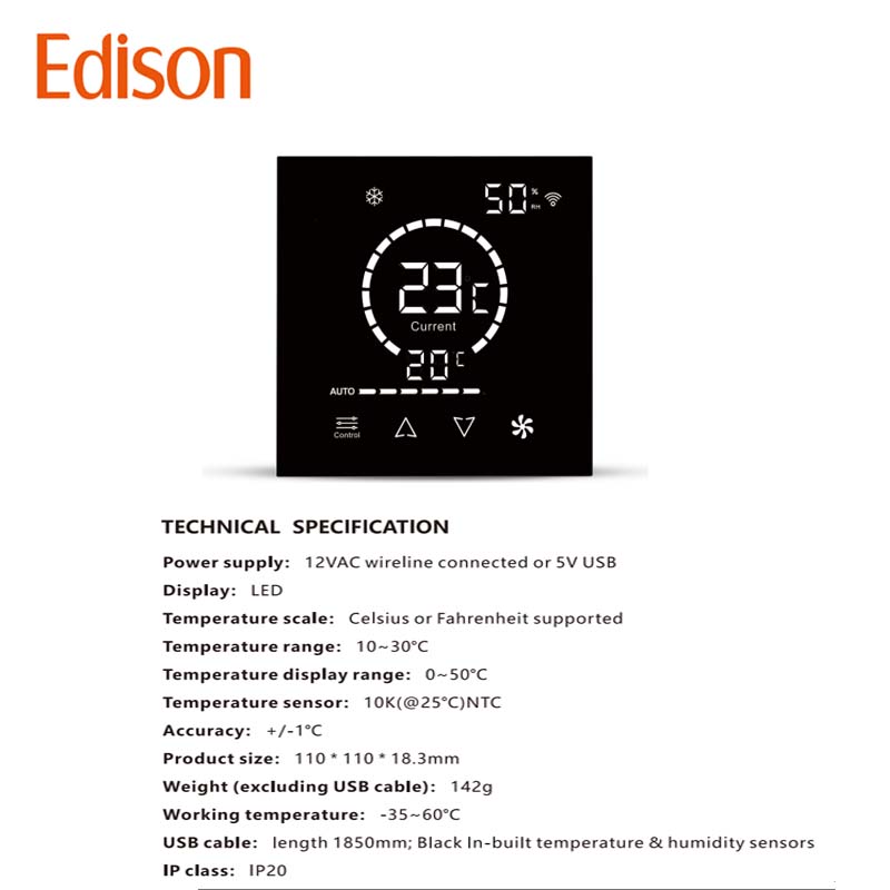 Elastyczny termostat inteligen – Wifi Thermostat recenzja i cena